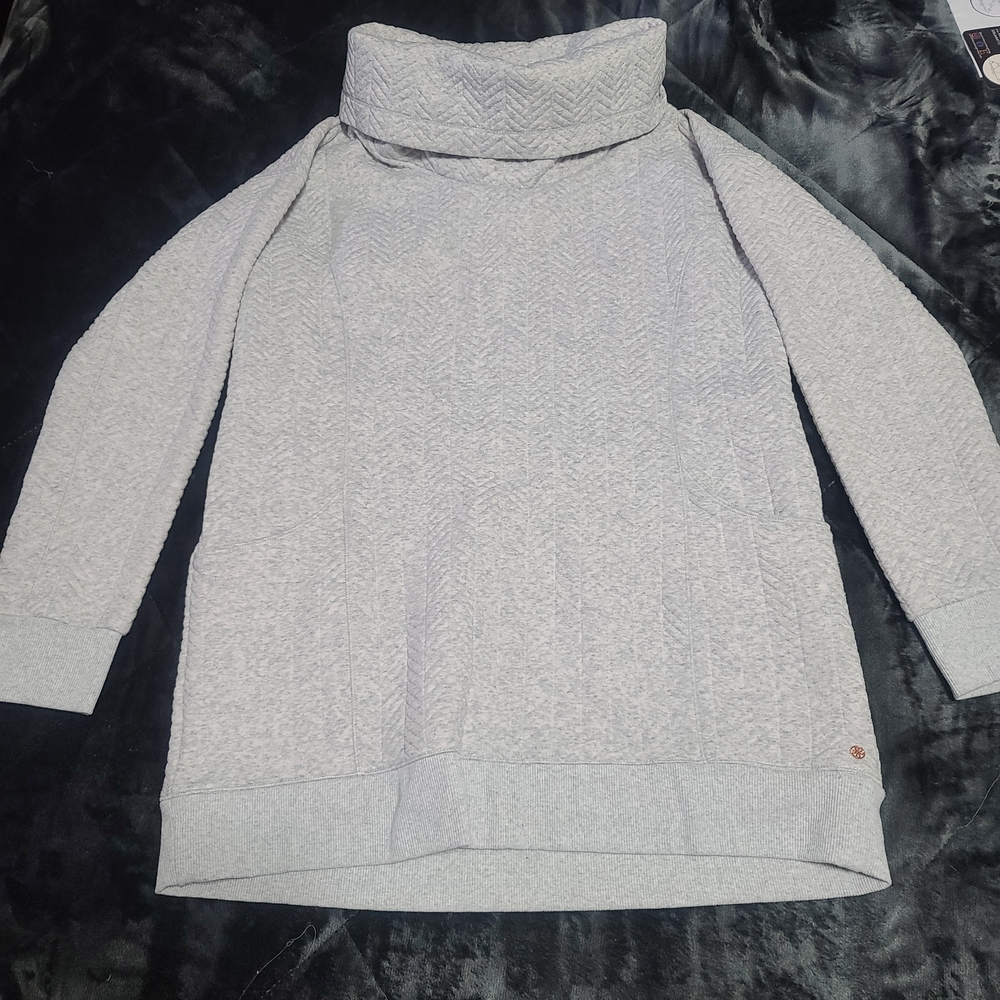 Women's Gray Quilted Shambhala Tunic